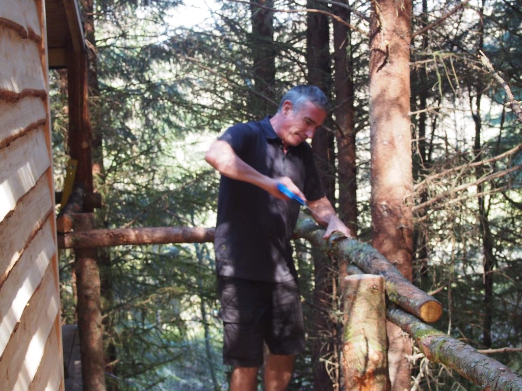 Dreamcatcher cabins, Gartmore.